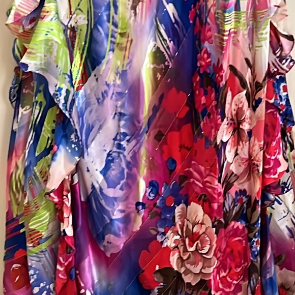 vintage Cache formal embellished prom evening gown - Picture 3 of 8